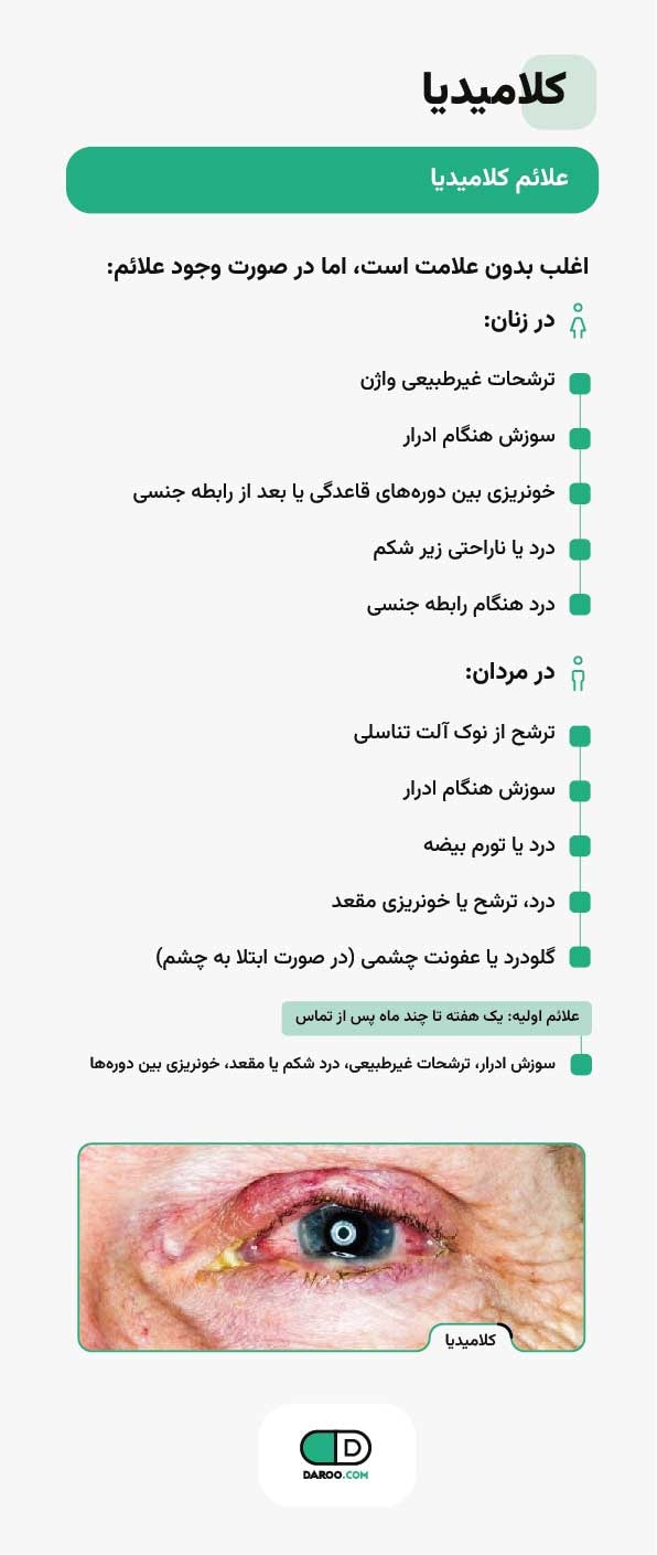 اینفوگرافی کلامیدیا