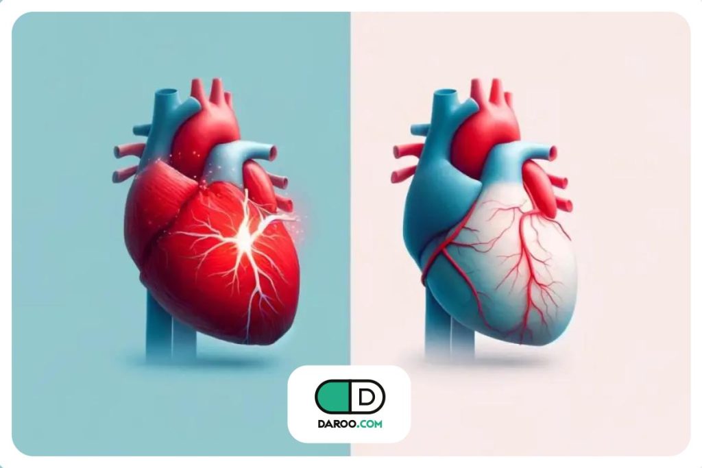 تفاوت آنژین و سکته قلبی