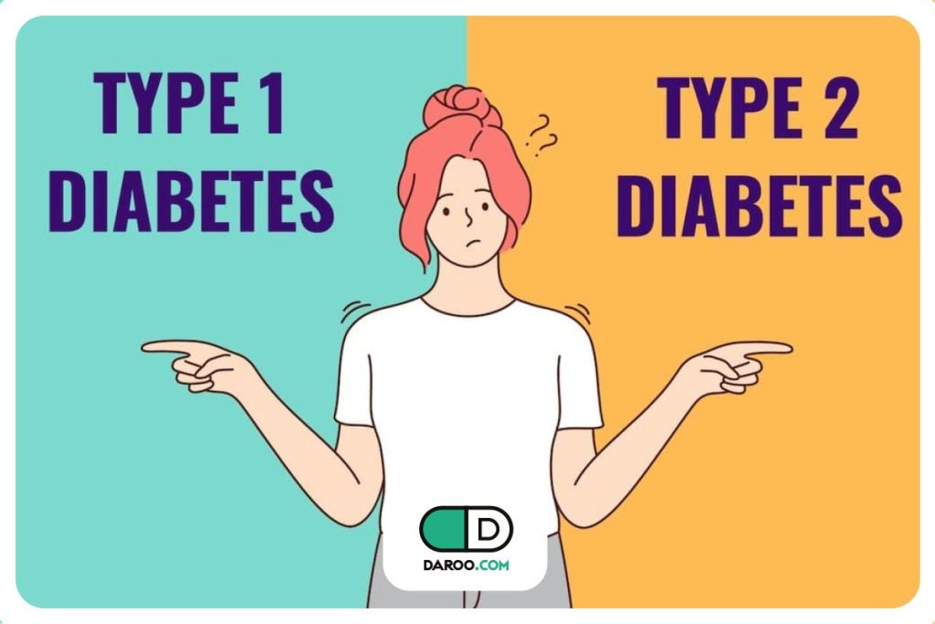 خطر دیابت نوع 1 و دیابت نوع 2