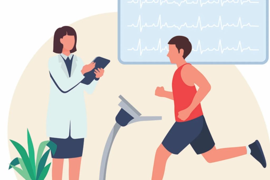 تست ورزش قلب