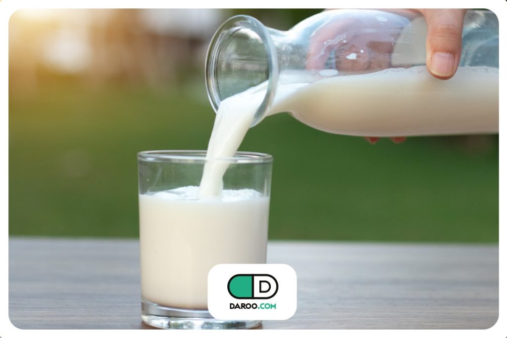 شیر برای معده درد