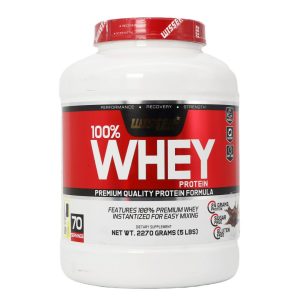 وی پروتئین پودر خوراکی با طعم شکلات 2270 گرم (ویثر)