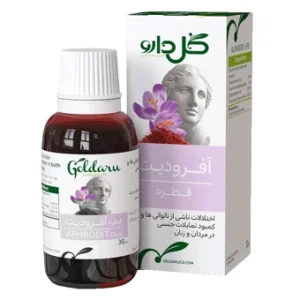 قطره آفرودیت گل دارو 30 ml گل دارو