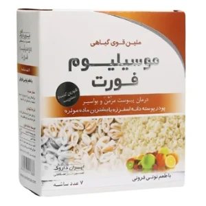 ساشه موسیلیوم فورت ایران داروک 7 عددی طعم توتی فروتی