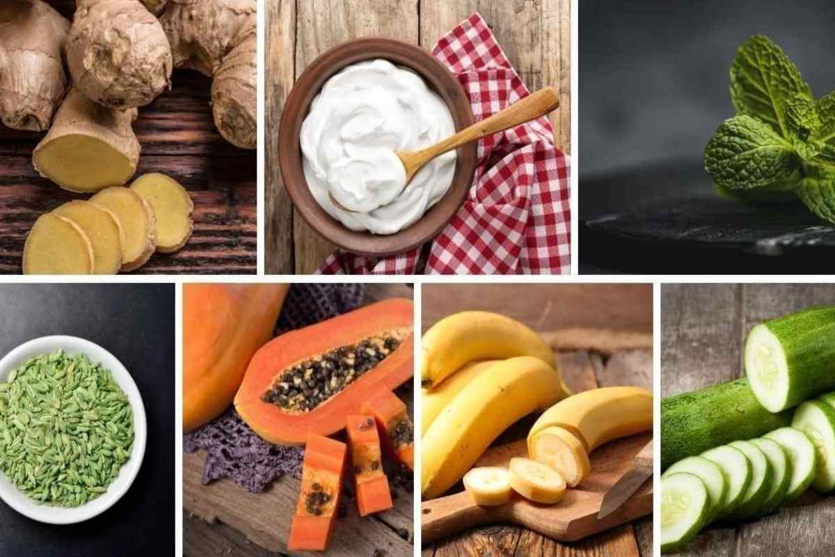 مواد غذایی مفید برای معده درد