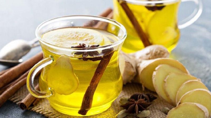 چای زنجبیل با اثر فوری برای پاکسازی ریه از آلودگی هوا