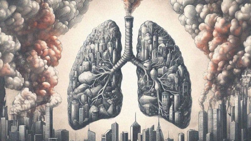 علائم ریوی ناشی از آلودگی هوا