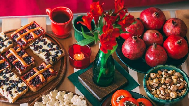 خشکبار و تنقلات پرقند شب یلدا خشکبار و تنقلات پرقند شب یلدا