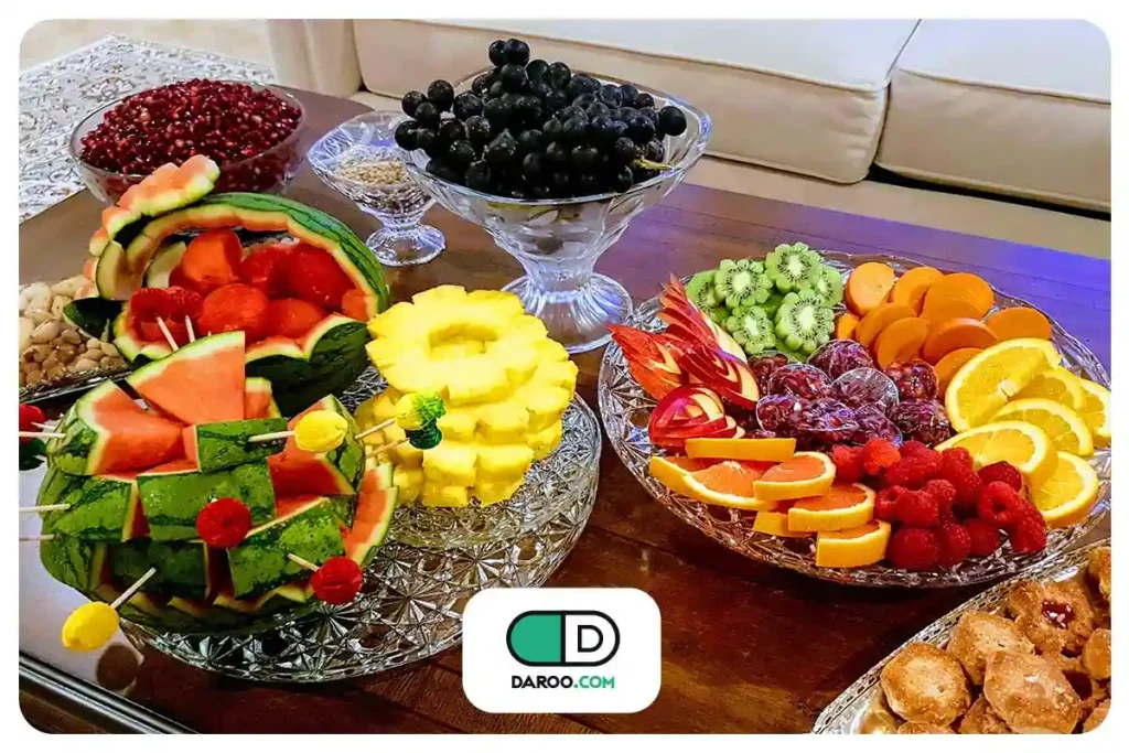 میوه‌های دیابتی در شب یلدا