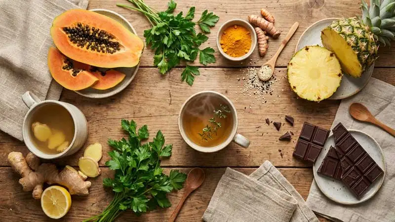 چه غذاهایی باعث می‌شوند زودتر پریود شوید؟ 