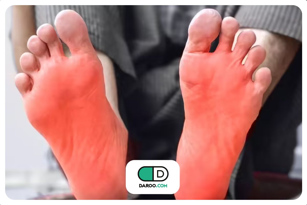 درمان خانگی سوزش کف پا