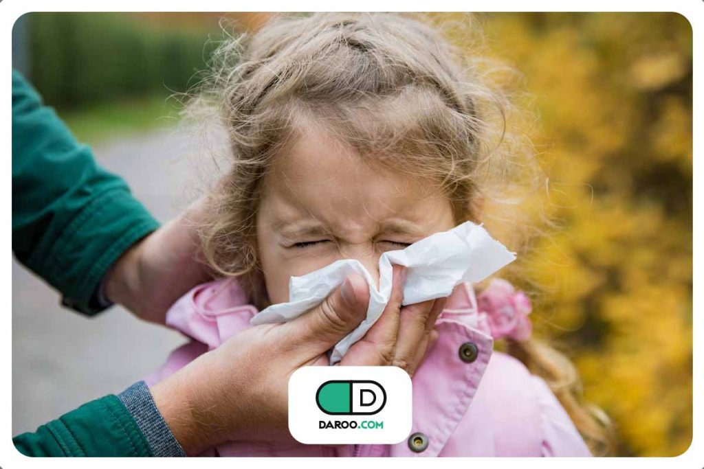 نشانه های آلرژی کودکان