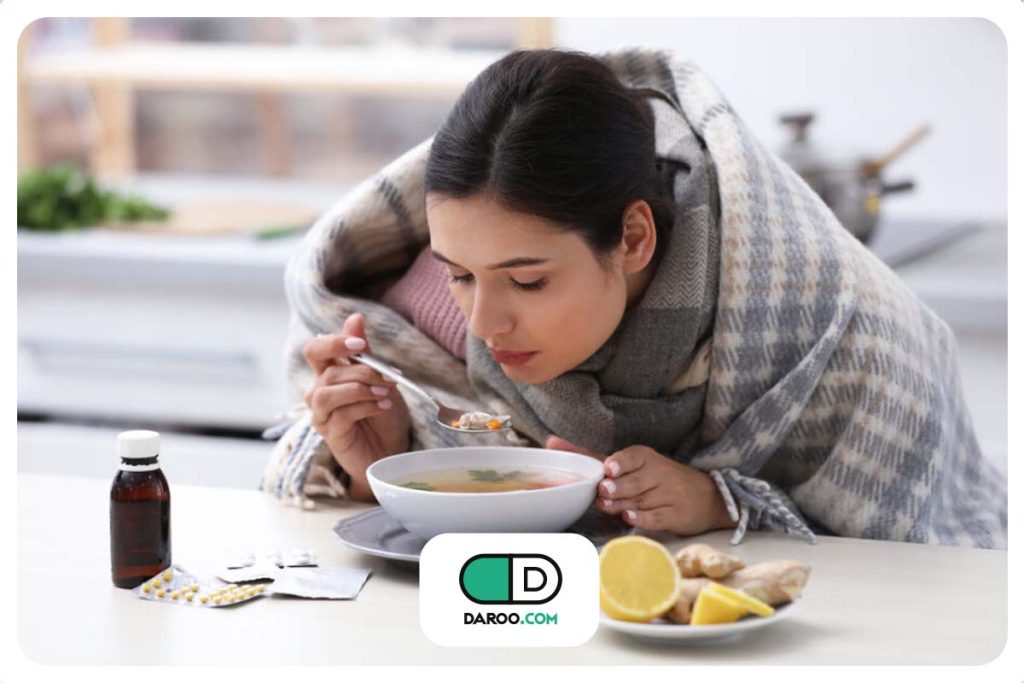 راهنمای تغذیه برای مبتلایان به آنفولانزا