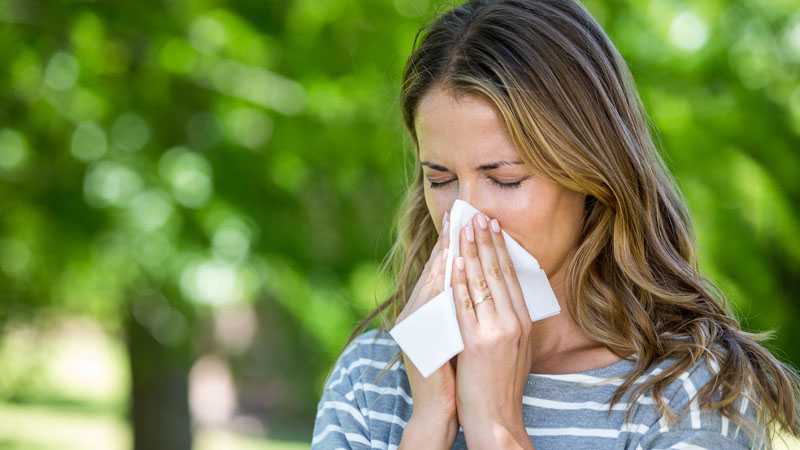 علائم آلرژی فصلی 