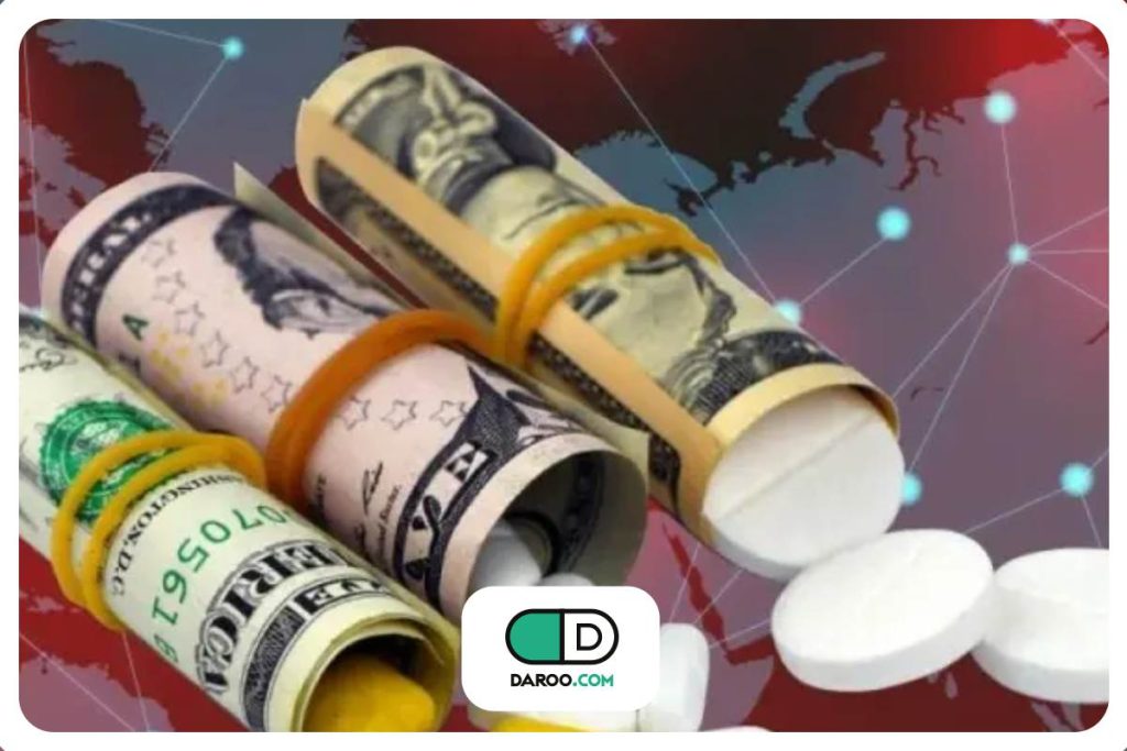 ۵۶ میلیون دلار حجم صادرات دارو