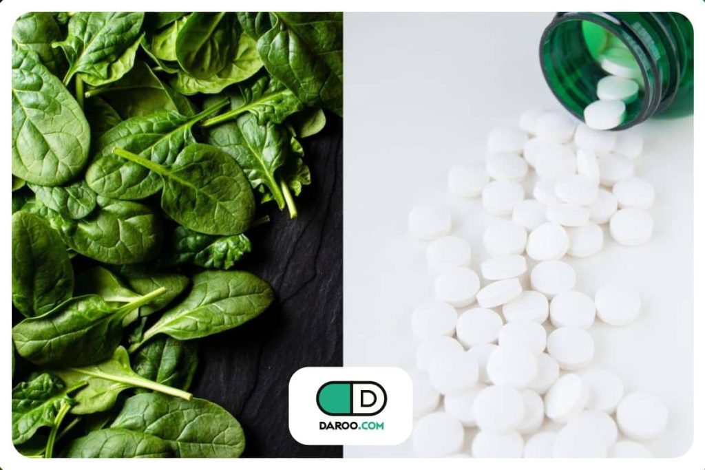 اسفناج ممکن است اثر مکمل منیزیم را کم کند