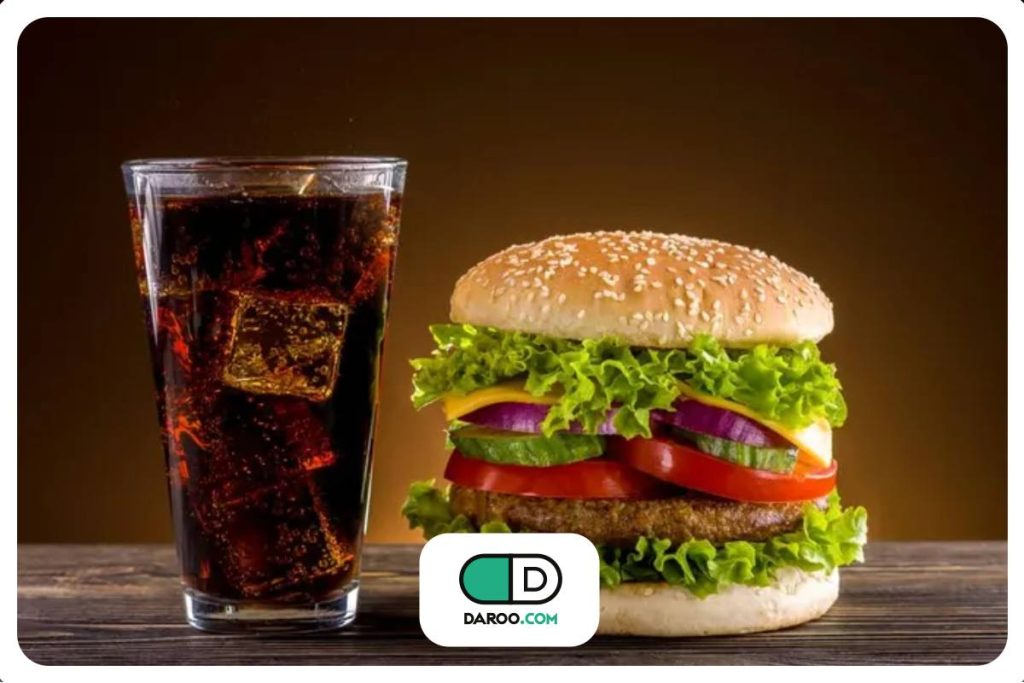 هشدار برای ترکیب غذاهای چرب با نوشابه